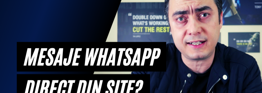 Mesaje de tip Whatsapp sau Facebook Messenger direct din site, in loc de chat Mesaje de tip Whatsapp sau Facebook Messenger direct din site, in loc de chat