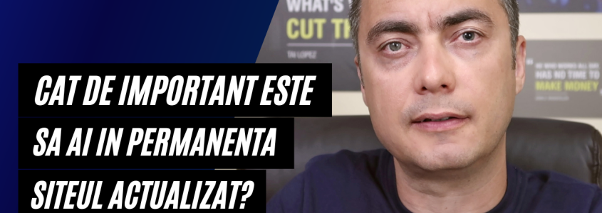 Updateuri WordPress – Cat de important este sa iti tii siteul actualizat la cea mai recenta versiune? Updateuri WordPress – Cat de important este sa iti tii siteul actualizat la cea mai recenta versiune?