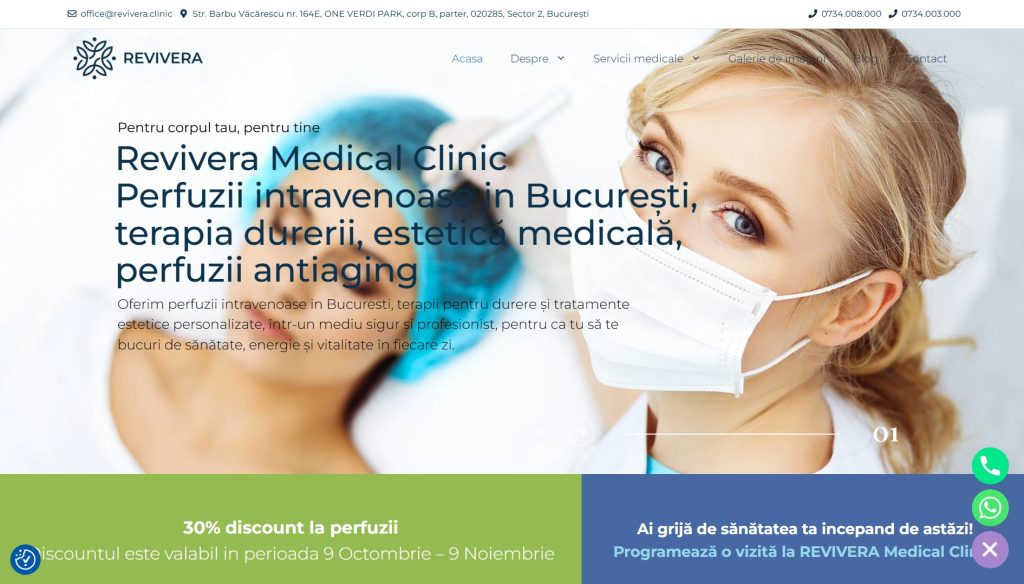 Realizarea siteului unei clinici medicale este un aspect important de care medicii trebuie sa tina cont