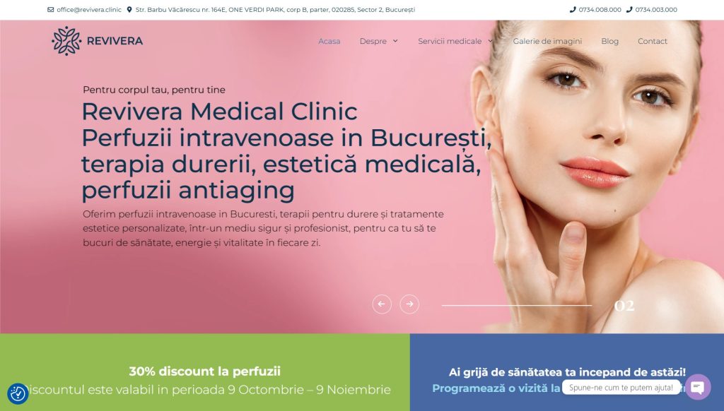 Realizarea siteului unei clinici medicale este un aspect important de care medicii trebuie sa tina cont